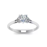 LUNICA Stříbrný prstýnek SRDÍČKO Velikost prstenu: 10 (EU: 62-64) 0640_10