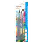 Sada syntetických štětců Spoko, 5 ks - pl. 8,12, kul. 6,8,10