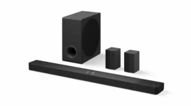 LG S90TR černá / Soundbar 7.1.3 / výkon 670W / subwoofer se zadními reproduktory / Bluetooth / USB / HDMI (S95TR.DEUSLLK)