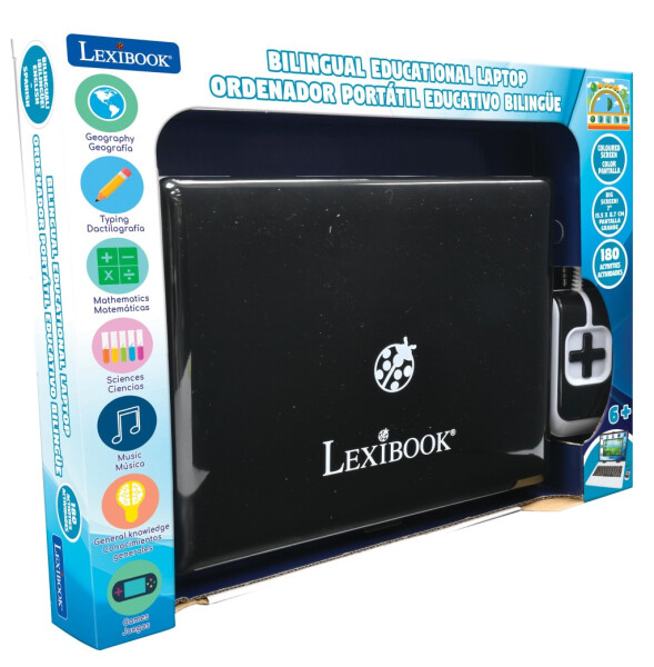 Lexibook španělsko-anglický vzdělávací notebook 180 aktivit - Alltoys Lexibook