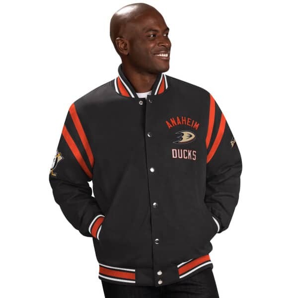 G-III Pánská Bunda Anaheim Ducks Tailback Jacket Velikost: