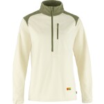 FJÄLLRÄVEN Vardag Lite Fleece W, Chalk White-Light Olive (vzorek) velikost: S