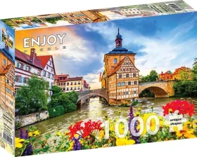 ENJOY Puzzle Staré město Bamberg, Německo