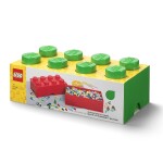 LEGO úložný box 8 - tmavě zelená