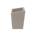 Spirella YOSHI kelímek na zubní kartáčky matně šedo-hnědý / polyresin (7610583198198)