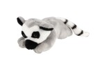 Plyšový lemur kata ležící 7 × 18 cm