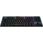 Logitech G915 TKL US černá / bezdrátová herní klávesnice / Bluetooth / Lightspeed / RGB podsvícení (920-009520)