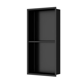 Vestavná polička SAT Aurum matná černá 33x63 cm SATAURN6030SMB SATAURN6030SMB