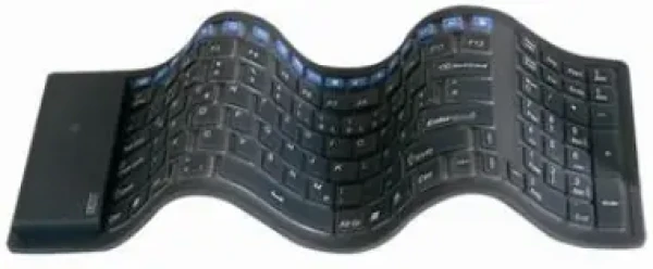Keysonic ACK-126RF / US / Rubber Compact Keyboard (ACK-126RF US)