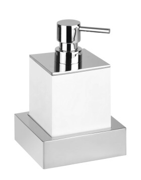 SAPHO - X-STEEL dávkovač mýdla na postavení 200ml, bílá mat XS104W