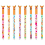 Gumovatelné pero Kapybara, s víčkem, modrá náplň