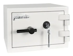 Phoenix Safe Fortress SS1450 S2 bílá / Trezor / Klíčový zámek / EN14450 S2 / Objem 7 l / Podlahové kotvení (SS1451K)