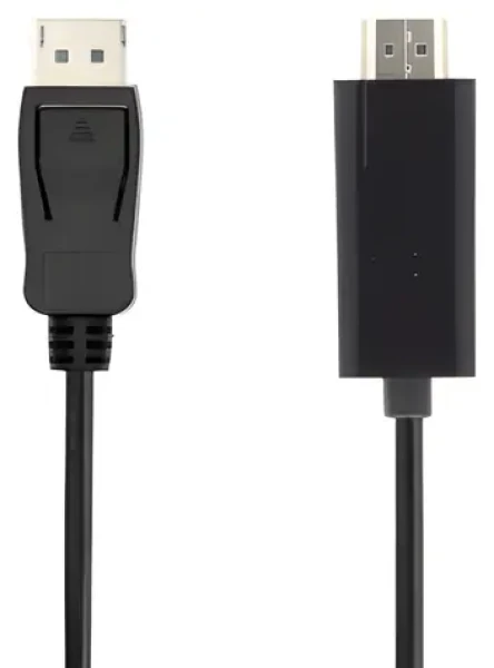 Nedis DisplayPort kabel na HDMI černý / Kabel DisplayPort na HDMI / 4K 30Hz / Poniklované konektory / 2 m (CCGL37101BK20)