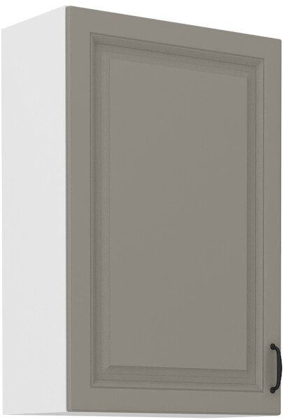 Horní skříňka Stilo 60 G-90 1F Barva korpusu: Bílá, Barva dvířek: Clay Grey