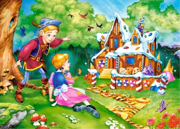 Castorland 066216 Jeníček a Mařenka