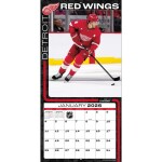 JF Turner Kalendář Detroit Red Wings NHL 2026 Wall Calendar