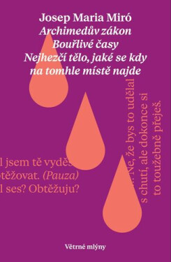 Hry - Archimedův zákon, Bouřlivé časy, Nejhezčí tělo, jaké se kdy na tomhle místě najde