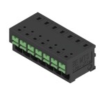 Weidmüller 2913650000 PCB terminál 4 mm² Pólů 7 černá 14 ks Tube