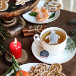 TEA HERITAGE Vánoční černý čaj Penguin – 5 ks, multi barva, papír