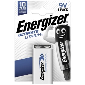 Energizer Ultimate 6LR61 baterie 9 V lithiová 9 V 1 ks - Energizer Ultimate LITHIUM 9V 1ks 7638900332872
