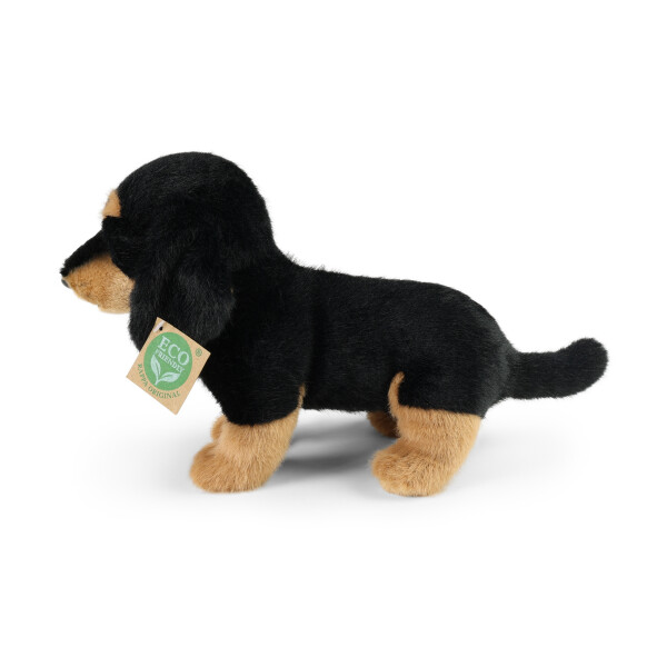 Plyšový pes jezevčík 23 cm, ECO-FRIENDLY SOFT