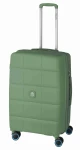 Cestovní kufr Dielle squares 4W M 210-67-33 zelená 70 L