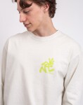 Tričko Gramicci Running Man L/S Tee Pigment Dyed NATURAL PIGMENT