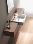 DURAVIT - Vero Umyvadlo zápustné 55x47x17 cm, s 1 otvorem pro baterii, s WonderGliss, bílá 03145500001