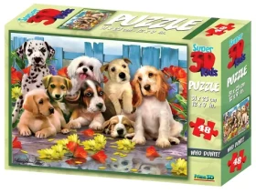 PRIME 3D Puzzle Pejsci
