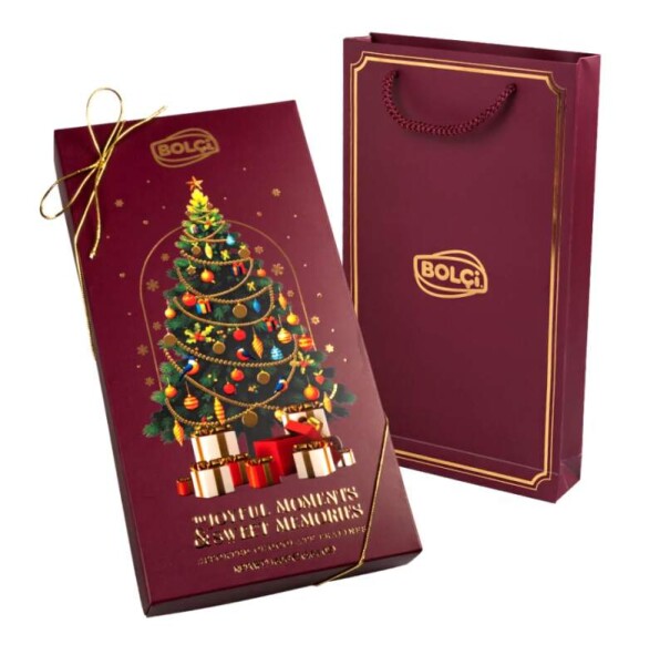 Bolci Joyful Moment Vánoční bonboniéra s dárkovou taškou 160g