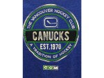 CCM Pánské Tričko Vancouver Canucks Stamp Velikost: S, Distribuce: EU