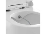 RAVAK - Chrome Závěsné WC s bidetovou sprškou, RimOff, bílá X01912