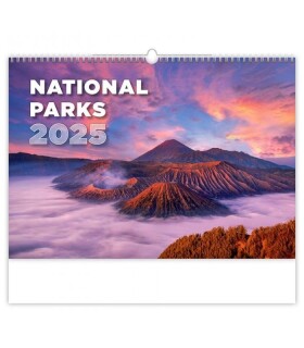 Kalendář nástěnný 2025 National Parks