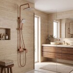 REA - Sprchový set STORM COPPER BRUSH REA-P3000