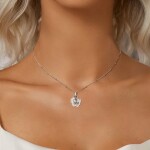 Stříbrný náhrdelník Matka a Syn - stříbro 925/1000, Stříbrná 40 cm + 5 cm (prodloužení)