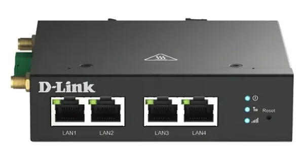 D-Link 4G Multi-Connect Modem 4x černá / Modem / 4G LTE / 4x RJ-45 / Firewall (DWM-314-T)