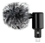 Puluz PU425 (PU616B) / Klopový mikrofon / Všesměrový / USB-C / Kabel 1,5 m (PU616B)