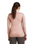 ICEBREAKER Wmns 300 RealFleece Descender LS Zip, Summit/Blush/Cb (vzorek) velikost: S