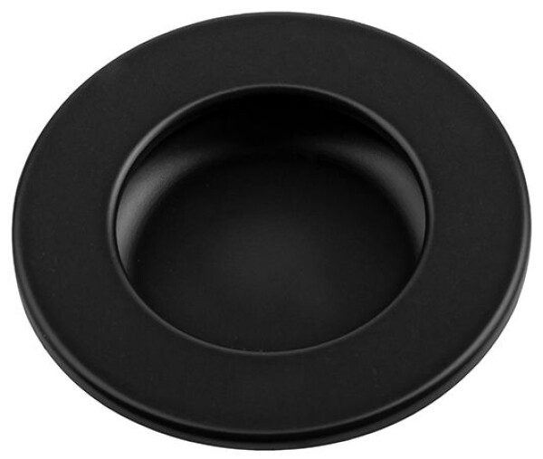 Tulip Nábytková úchytka zápustná Into Černá (405154)