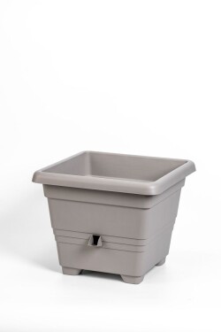 Samozavlažovací květináč Bergamot 60x60 taupe
