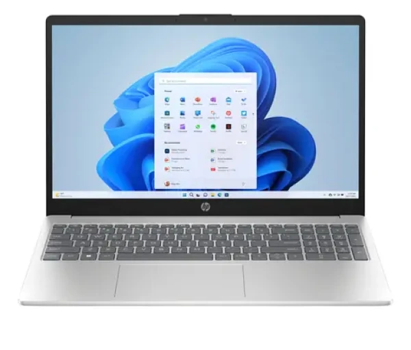 HP 15-fd0324nc stříbrná / Notebook / 15.6" FHD / Intel Core 5 120U / 24GB / 512GB SSD / W11H (100002201609)