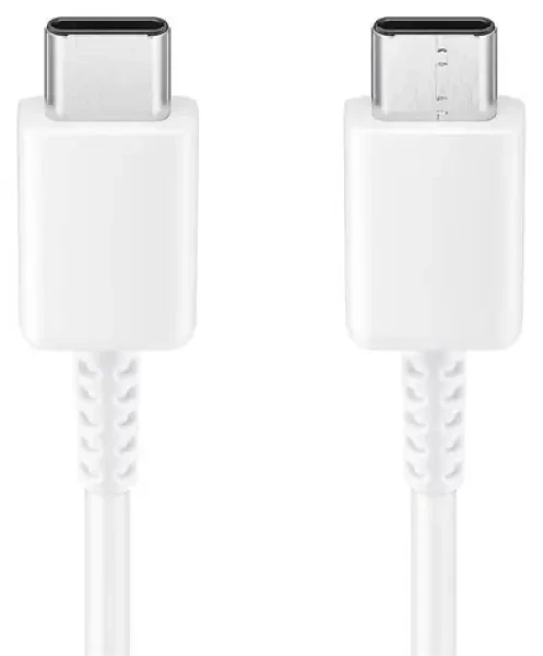 Samsung bílá / Kabel USB-C na USB-C / 1 m / 100 W (8801643993542)