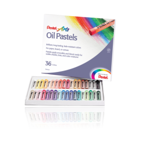 Pentel olejové pastely sada 36 barev
