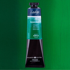 Nevskaya Palitra Ladoga 2204722 Akrylová barva 46 ml, zelená střední 722