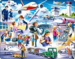 Puzzle MAXI - Letiště/42 dílků, 1. vydání - Larsen