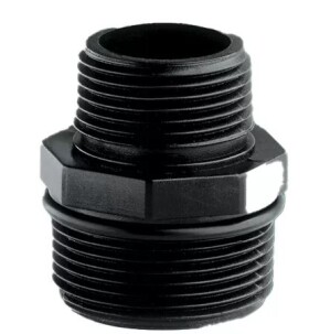 PE vsuvka 5/4"x1" s o-kroužky (O)