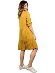 HOSH Dámské košilové šaty FATE Velikost: XL/XXL, Barva: Starorůžová