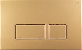 WC tlačítko pro nádržku PRIM zlaté MAT PRIM_20/0043