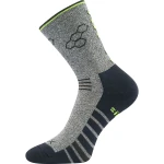 VOXX Ponožky sportovní VIRGO s ionty stříbra SVĚTLE ŠEDÉ MELÉ 43-46 117231