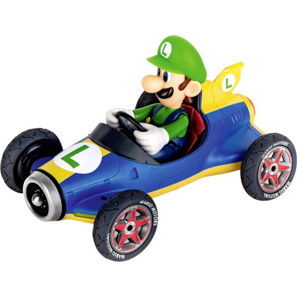 Carrera RC 370181067 Mario Kart Mach 8, Luigi 1:18 RC model auta elektrický silniční model - Carrera RC 2,4 Ghz 370181067 Nintendo Mario Kart Mach 8,Luigi